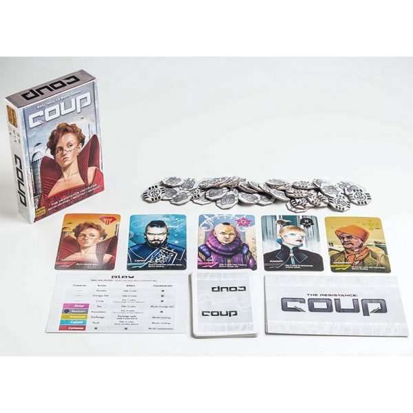 Coup Card Game Roles