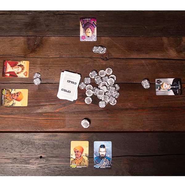 Coup Card Game Table