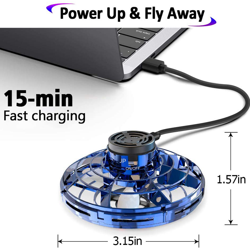 FlyNova flying spinner can perfrom incredible aerobatic tricks