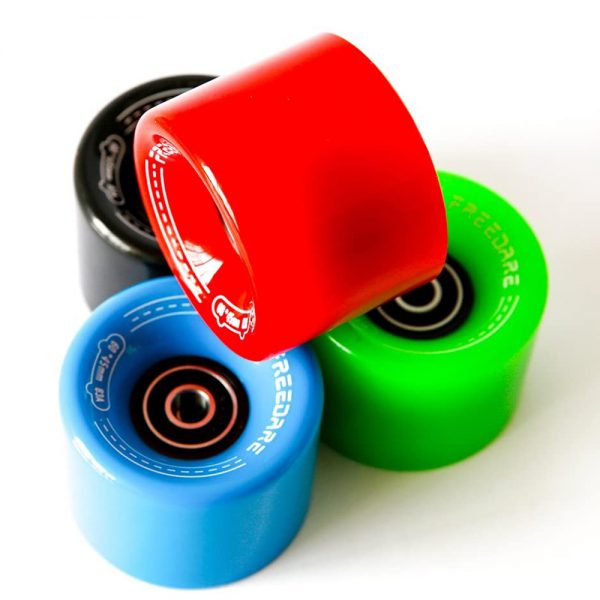Freedare Skateboard Wheels Red