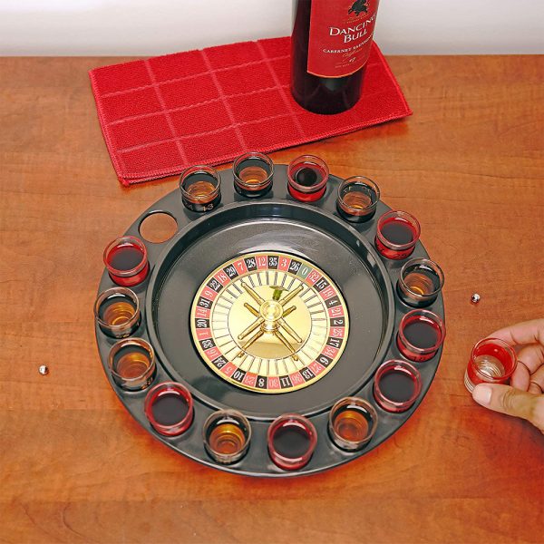 Roulette-Shot-Glass-Play