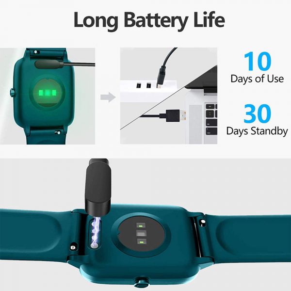 Lintelek-Smart-Watch-Fitness-Tracker-Battery