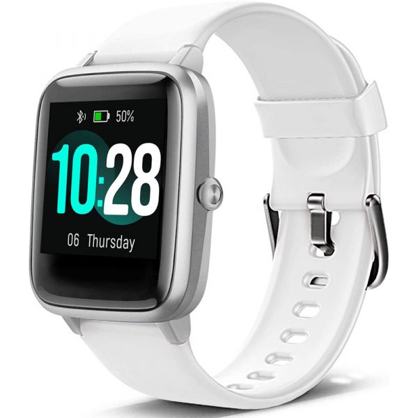 Lintelek-Smart-Watch-Fitness-Tracker-White