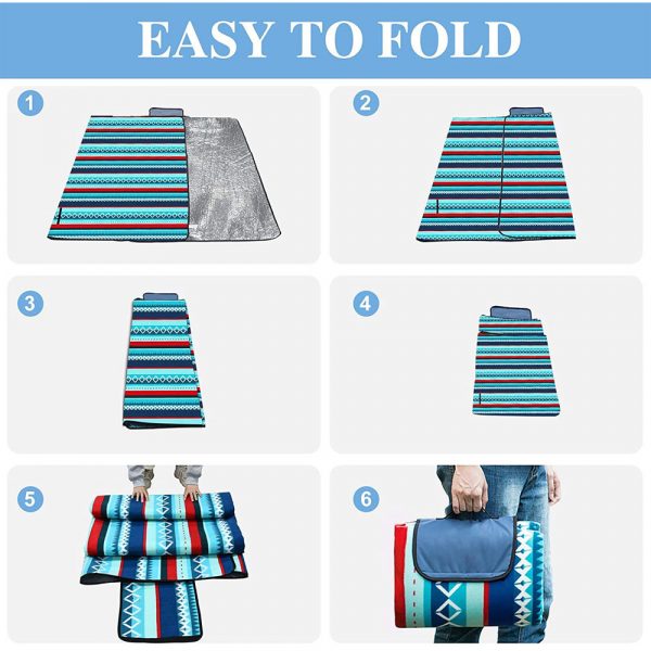 Waterproof-Picnic-Blanket-Fold